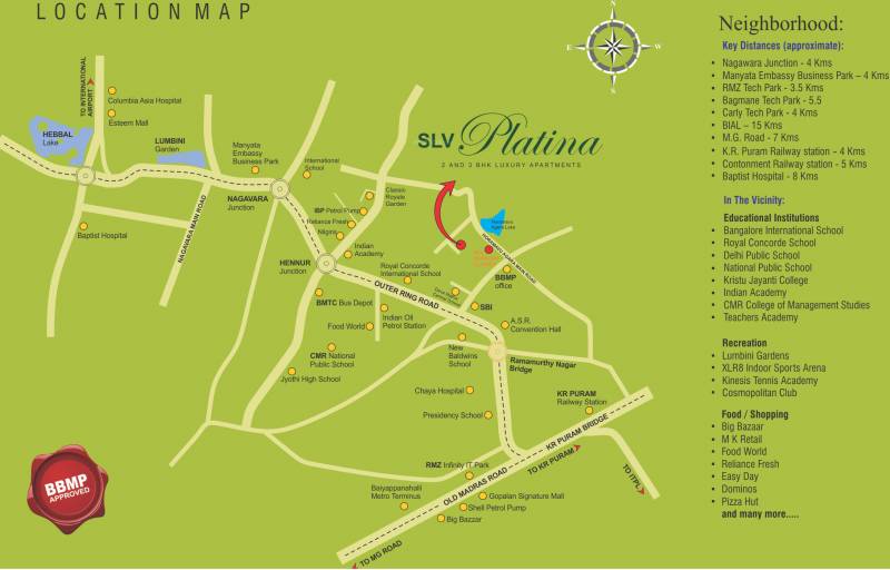  platina Images for Location Plan of SLV Structures Platina