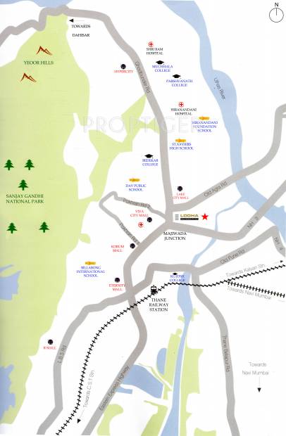  luxuria-priva Images for Location Plan of Lodha Luxuria Priva