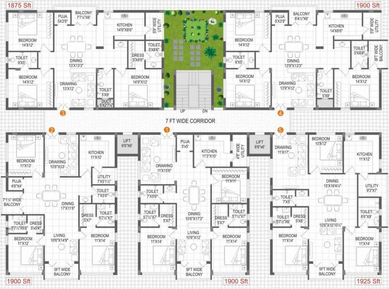 Images for Cluster Plan of Kranti Group Divya Sai