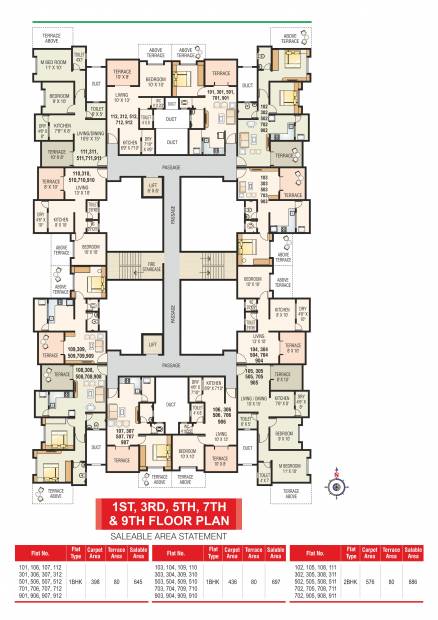 Images for Cluster Plan of Maple Sai Krupa Residency