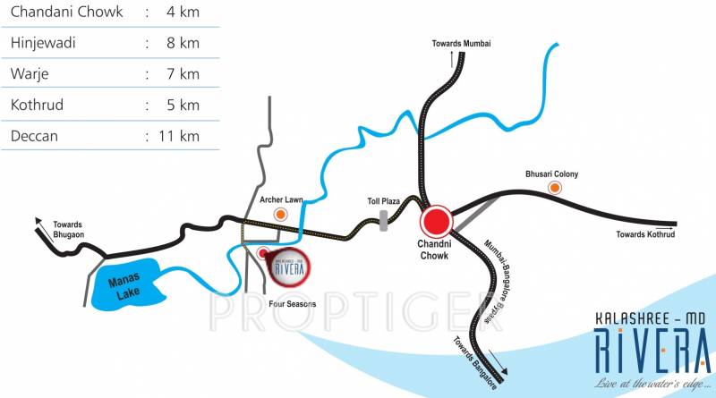 kalashree-and-md-developers rivera-villas Location Plan