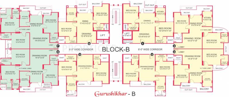 gurushikhar Images for Cluster Plan of Gurupragya Gurushikhar