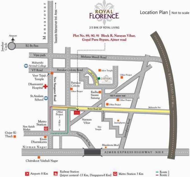  royal-florence Images for Location Plan of Kotecha Royal Florence