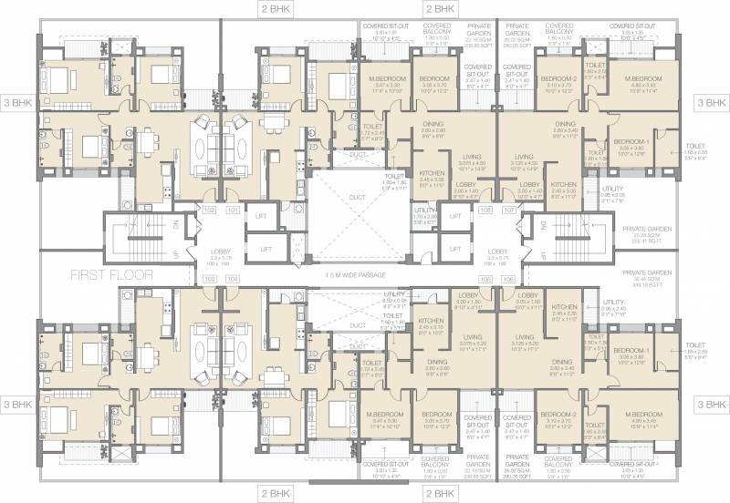 Images for Cluster Plan of Godrej Prana