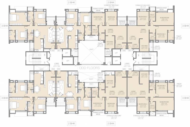 Images for Cluster Plan of Godrej Prana