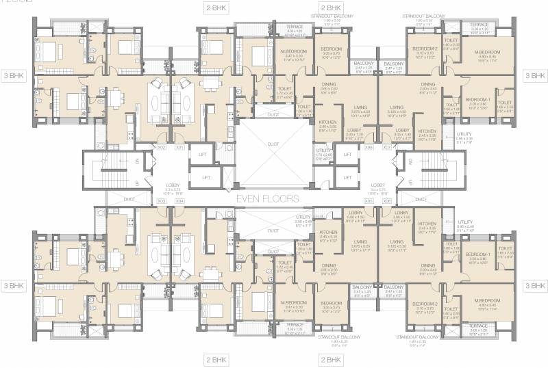 Images for Cluster Plan of Godrej Prana