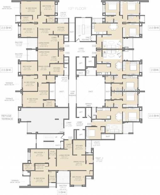 Images for Cluster Plan of Godrej Prana