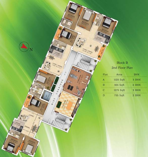 Images for Cluster Plan of Rajwada Emeralds