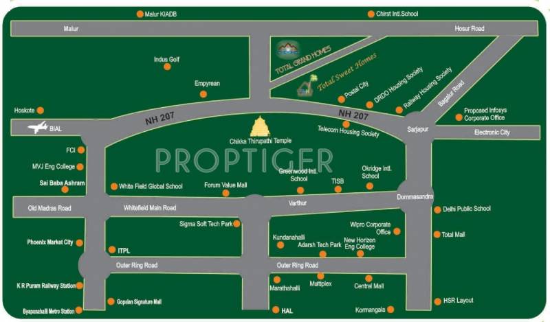 Images for Location Plan of Total Solutions Total Grand Homes