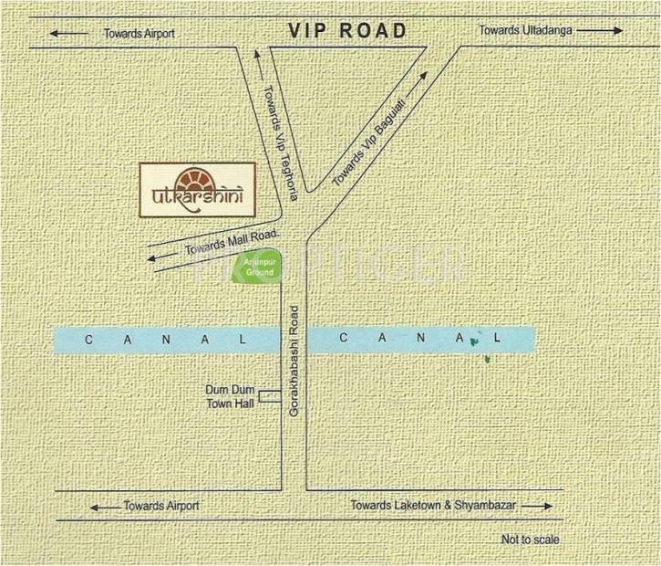 Images for Location Plan of Aatreyee Utkarshini