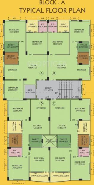 Images for Cluster Plan of Aatreyee Rupadarshini