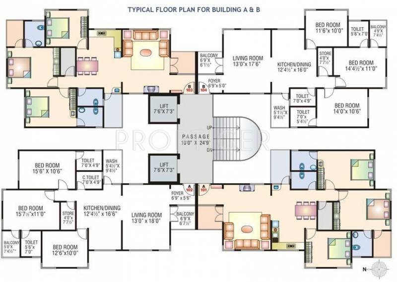 Images for Cluster Plan of Green Residency
