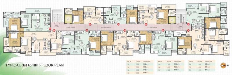 Images for Cluster Plan of Aradhana Bhavyaa Green