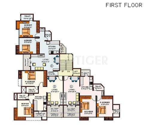 Images for Cluster Plan of ABC Shubharambh