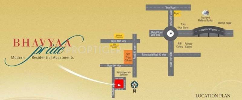 Images for Location Plan of Aradhana Bhavyaa Pride