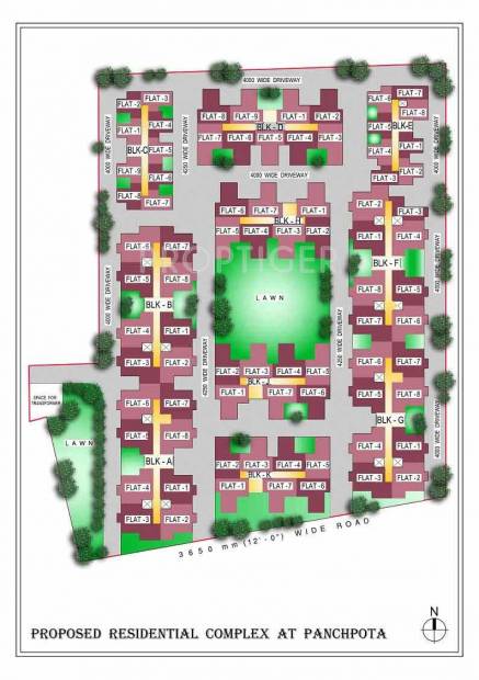 Images for Site Plan of Prime Suresh Sova Abasan