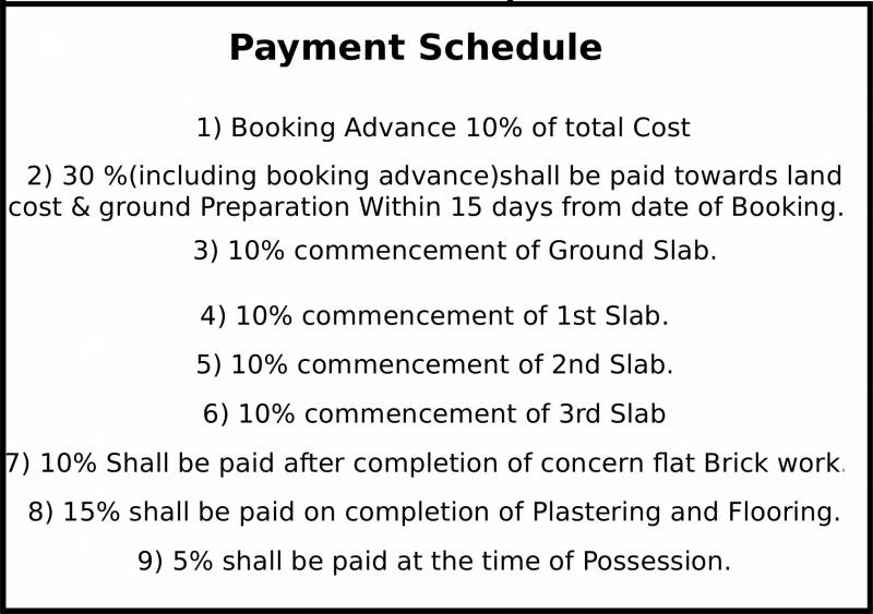 Images for Payment Plan of Mahaveer Zephyr