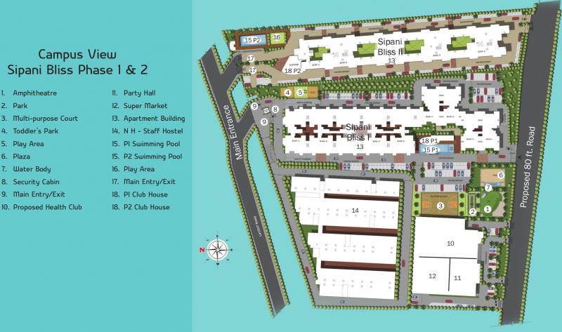 Images for Site Plan of Sipani Bliss