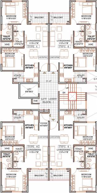 Images for Cluster Plan of Sipani Bliss