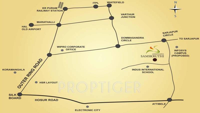 Images for Location Plan of Aisshwarya Samskruthi Plots