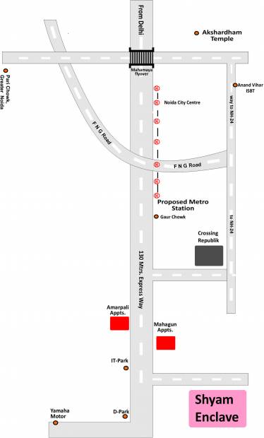 Images for Location Plan of Welcome Shyam Enclave
