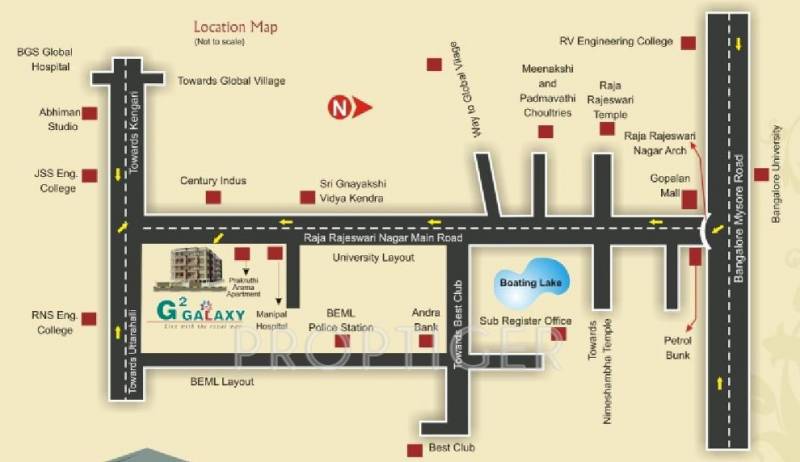 g-square-developers panchmukhi-g2-galaxy Location Plan