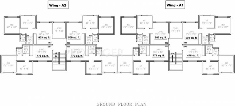 Images for Cluster Plan of KVC Shantivan