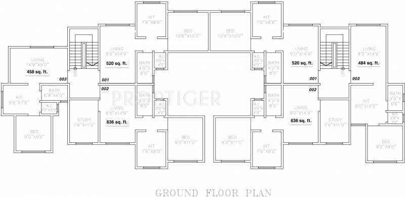 Images for Cluster Plan of KVC Shantivan