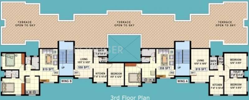  laxman-complex Wing A Cluster Plan