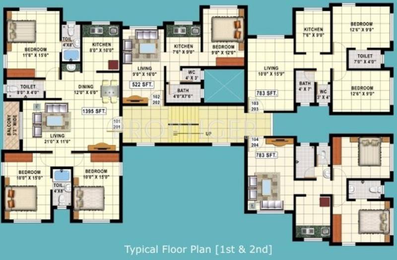  laxman-complex Wing A Cluster Plan