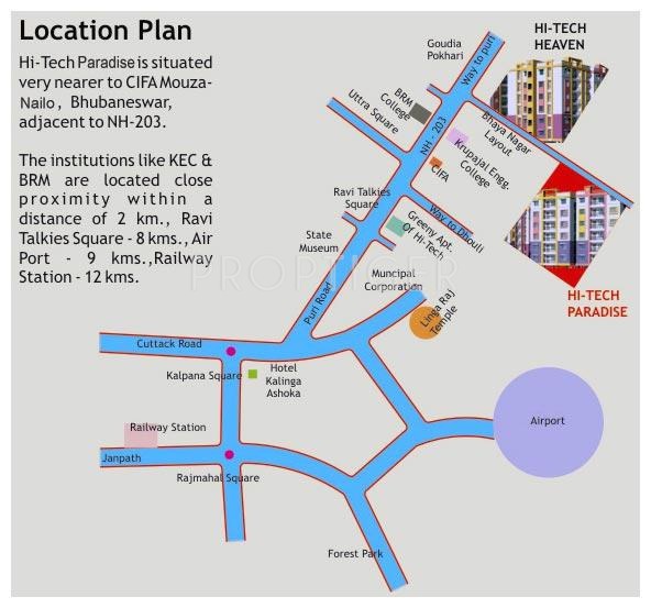 Images for Location Plan of Hi Tech Paradise
