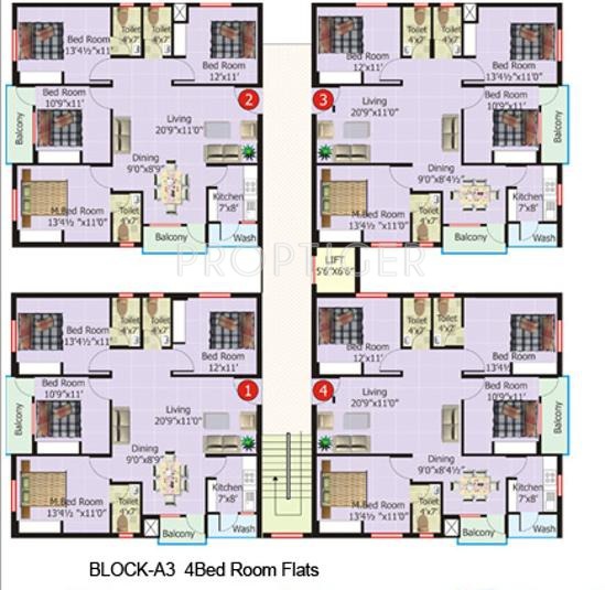 Images for Cluster Plan of Hi Tech Hi Tech Plaza Annex