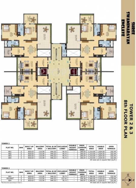 Images for Cluster Plan of SDPL Shree Swaminarayan Enclave