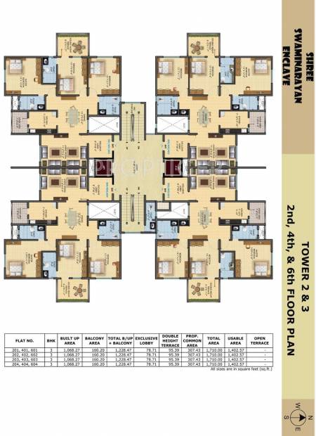 Images for Cluster Plan of SDPL Shree Swaminarayan Enclave