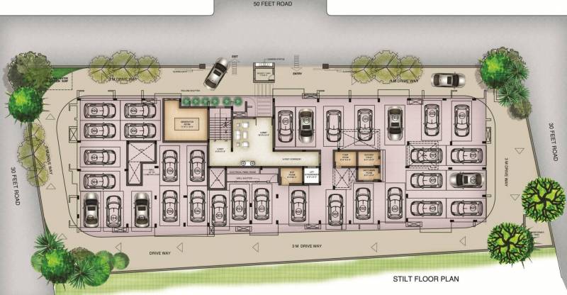  evania Images for Cluster Plan of Landmark Evania