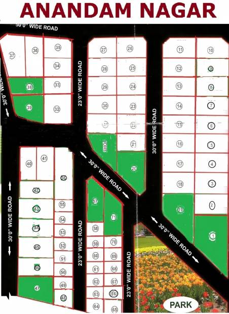 Images for Layout Plan of  Anandam Nagar