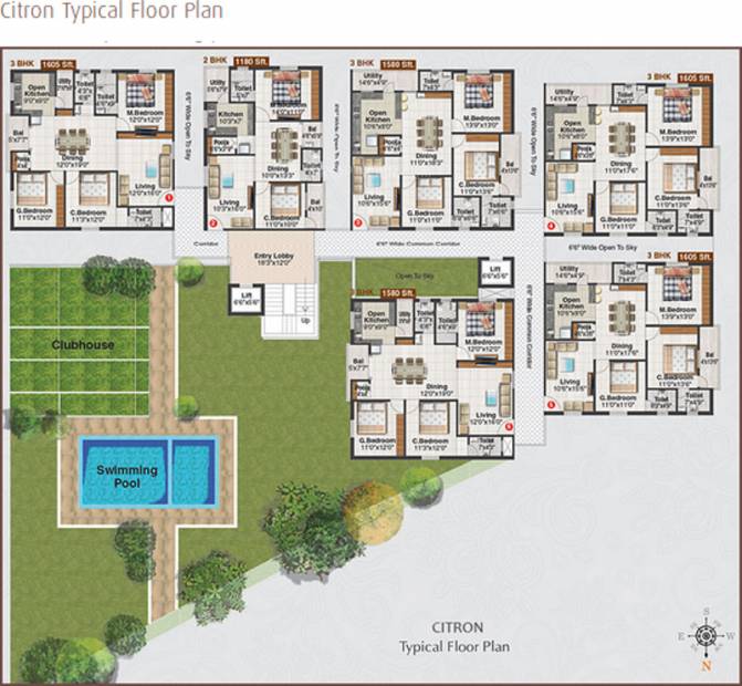  tangrilla-homes Images for Cluster Plan of Orange Tangrilla Homes