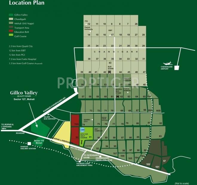 Images for Location Plan of Gillco Heights Extension Floors