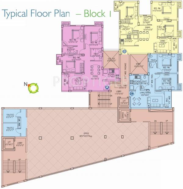 Images for Cluster Plan of Vinayak Citrus Cove