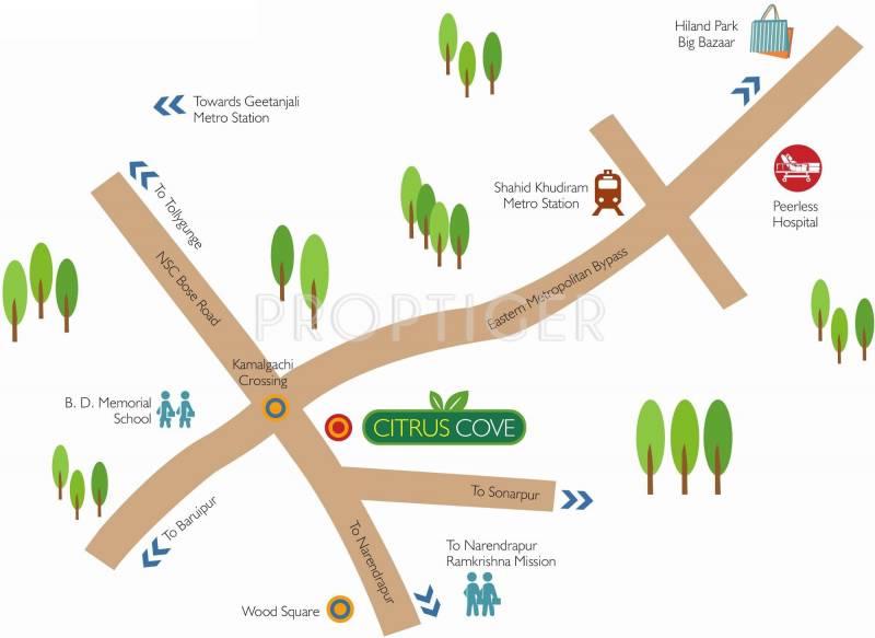 Images for Location Plan of Vinayak Citrus Cove