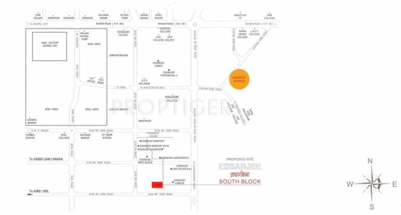  aadharshila-south-block Images for Location Plan of Essarjee Aadharshila South Block