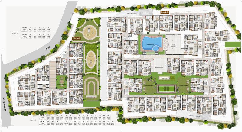 Images for Cluster Plan of VSR VS Sai Ashraya