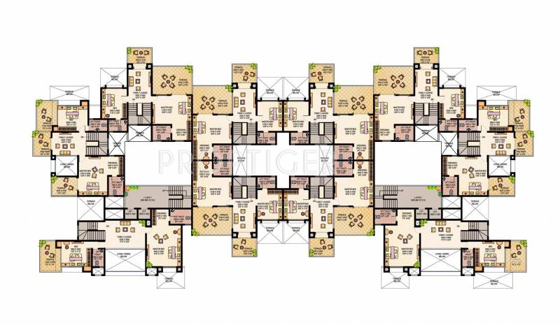  park-phase-2 Wing A Cluster Plan