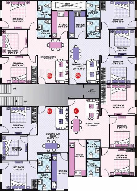 Images for Cluster Plan of Virat Enclave