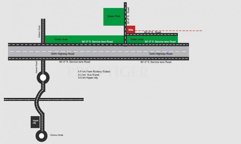Images for Location Plan of Virat Enclave