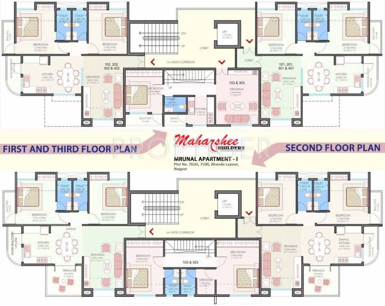 Images for Cluster Plan of Maharshee Mrunal Apartments 1