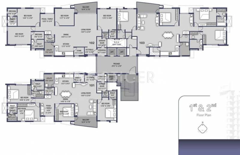 Images for Cluster Plan of Ravani Dream House