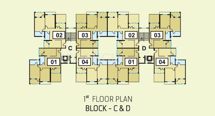  mudra Block A Cluster Plan