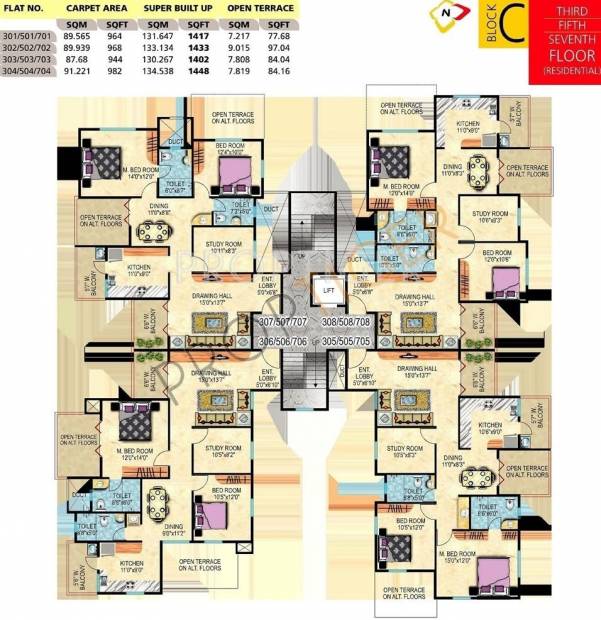  pride Block B Cluster Plan