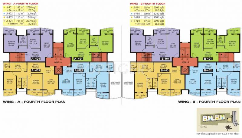 Images for Cluster Plan of Raj Raj Excellency